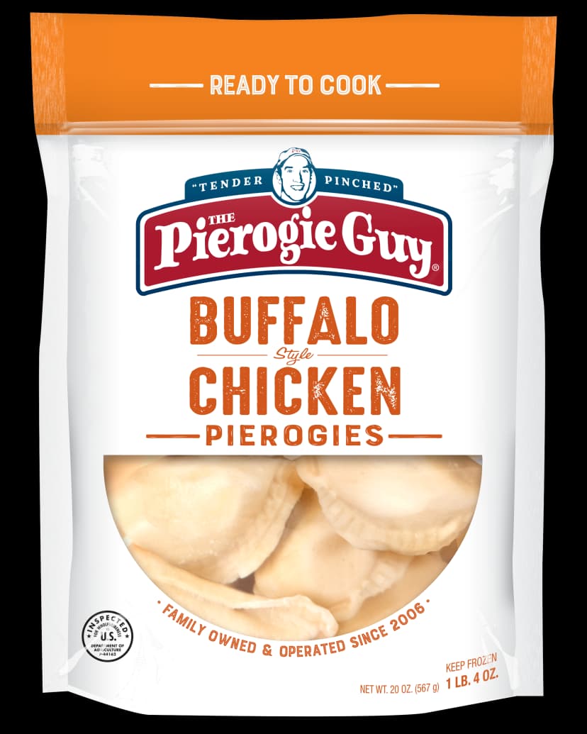 Buffalo Chicken Pierogies